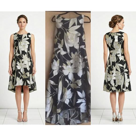 New Lafayette 148 New York Floral High-Low…
